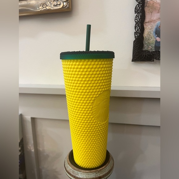Starbucks Pineapple Studded Tumbler Venti Cold Cup Limited Hawaii Collection - Picture 2 of 5